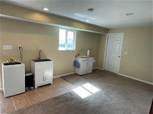 FAMILY ROOM WITH PLUMBED SINK!!