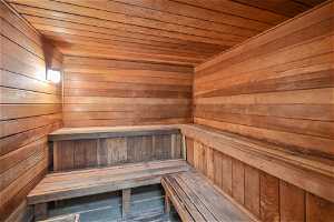 Shared sauna