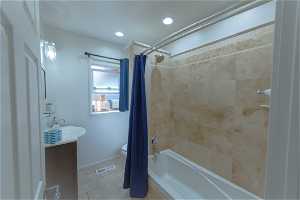 Main Floor Bath with Shower/Bath Combo