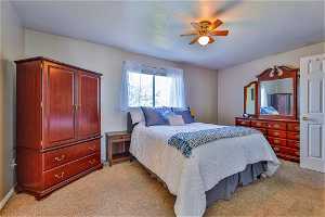 Large Primary bedroom with Jack & Jill bathroom and walk in closet