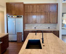 Sampling of interior construction progress, 11/25.