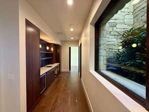 Sampling of interior construction progress, 11/25.