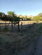 View of yard featuring a rural view