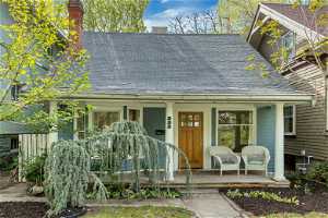 Charming historical home with covered front a porch - perfect for relaxing afternoons