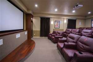 Theater Room in Clubhouse