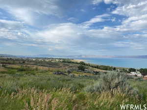 View of mother earth's splendor with a water view