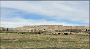 View of mountain feature featuring a rural view