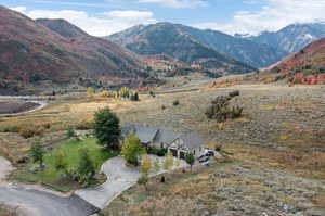 View of property view of mountains