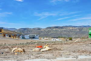 View of property view of mountains