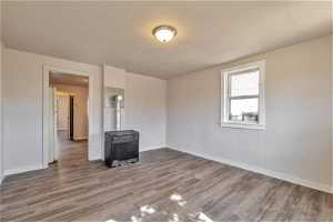 Interior space with hardwood / wood-style flooring564 Capitol St