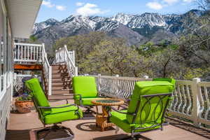 Step Outside onto this deck from the Family Room