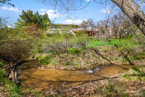 Seasonal Creek on property