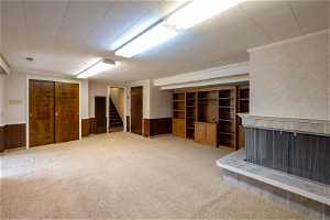 Large Basement Family Room has Walkout to Covered Patio! Very easy flow for Entertaining!