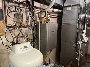 Soft water, newer water heater, furnace and AC.