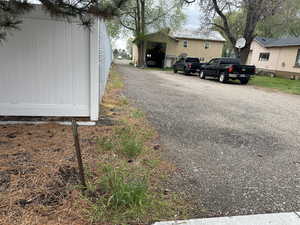 View of lot access toward the back