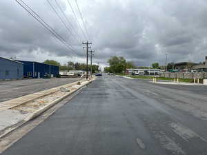 North View of street