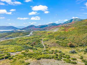 View above Lot 262 looking south at the Deer Valley Resort and Village