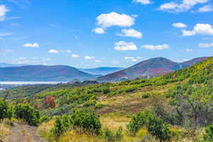 View standing on Lot 261 looking south at Deer Valley Resort