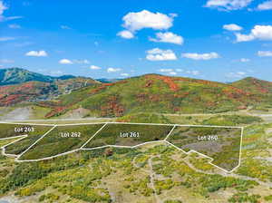 East Park Lots looking west at Deer Crest and Deer Valley Resort