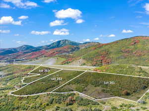 East Park Lots 261, 262, and 263 looking southwest at Deer Valley Resort