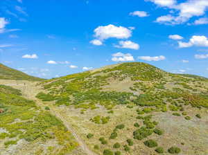 View above Lot 261 and 260 looking north at Skyridge Peak