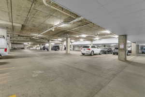 Amazing garage with 6'11" clearance. This condo comes with 2 designated parking spaces.