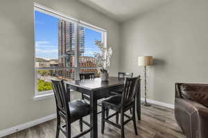 Dining area with Views!