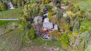 View of birds eye view of property