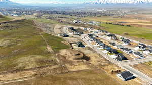 Looking south over whole subdivision