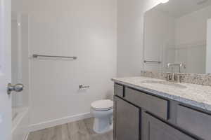 Main Level Full Bath*Photos of like floorplan with similar finishes