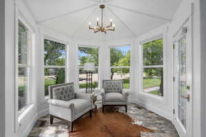 Great room/dining room off the kitchen