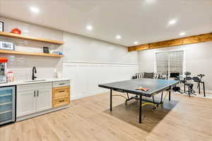 Wet Bar and Recreation Room