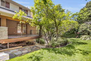 Covered Back Deck