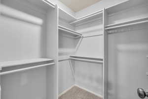 Primary bedroom Walk-in closet