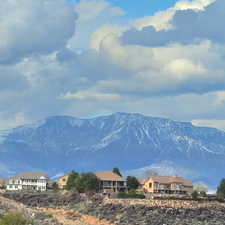 View of St. George and Pine Valley Mountain.