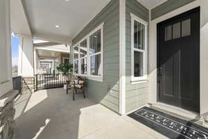 Model home - front porch