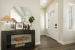 Model home - entry