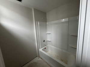 Bathroom featuring shower / tub combination