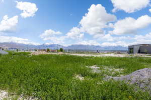 Mountain view with a rural view