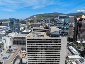 City view with a mountain view