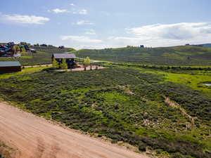 Mountain view with a rural view