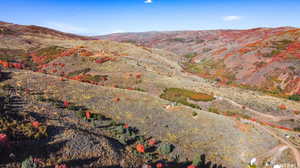 View of property view of mountains