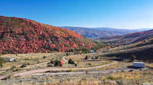 View of mountain feature