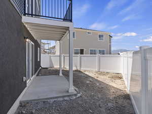 View of yard featuring a patio area