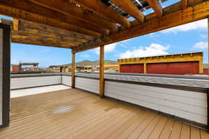 Rooftop deck