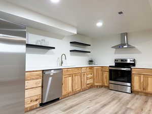 Basement Apartment Kitchen