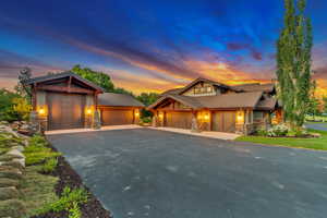 View of craftsman-style home