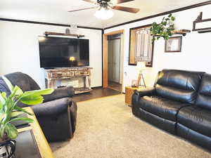 Living Room & Entry Way