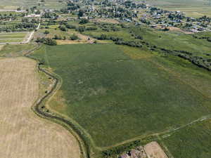 Bird's eye view with a rural view