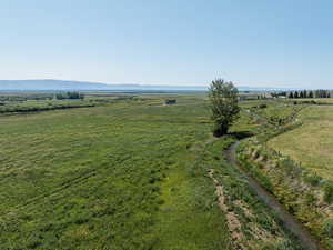 Drone / aerial view with a rural view